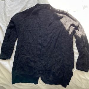 Black Cardigan. BDG. Size M.